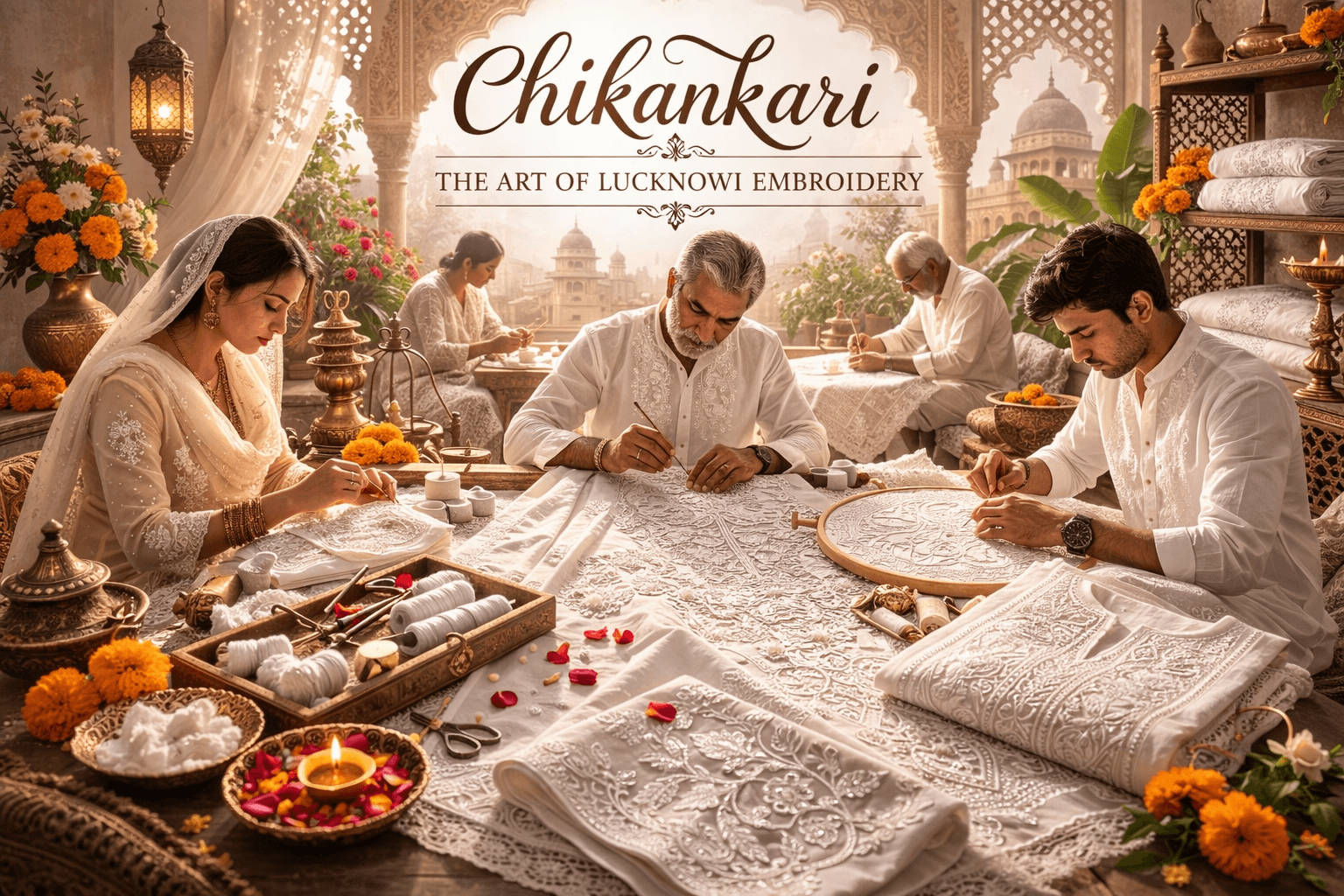 Chikankari - Traditional craft from Lucknow