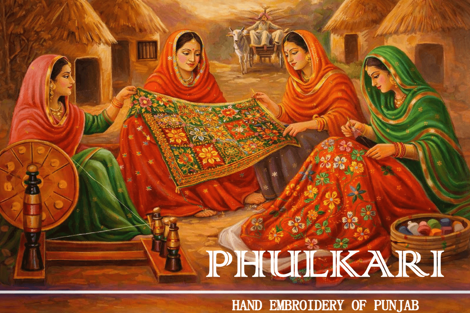 Phulkari - Traditional craft from Punjab